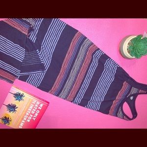 OLD NAVY 4TH OF JULY HIGH-LO MAXI DRESS